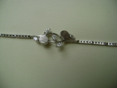 Браслет с цирконами, 17-19